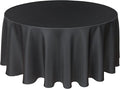 Biscaynebay Textured Fabric Round Tablecloths 90", Wedding & Parties by Biscaynebay