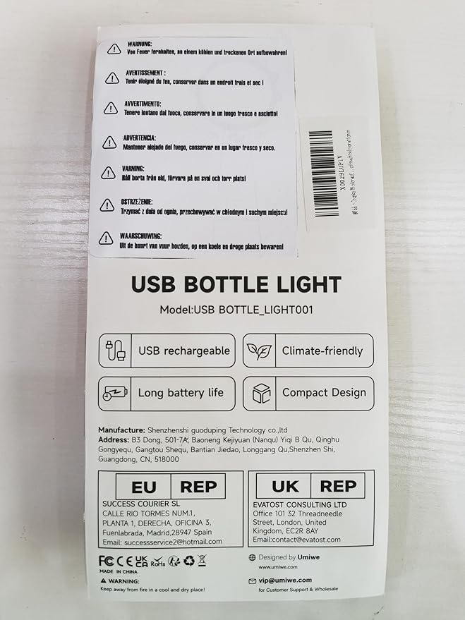 USB Bottle Lights Rechargeable Wine Bottle Fairy Lights Cork LED String Lights - Image 9
