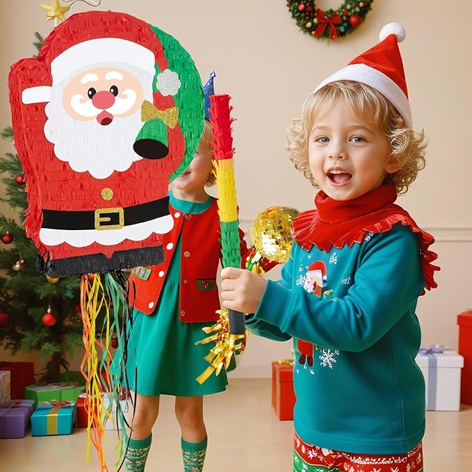 WERNNSAI Christmas Santa Pinata - Image 6