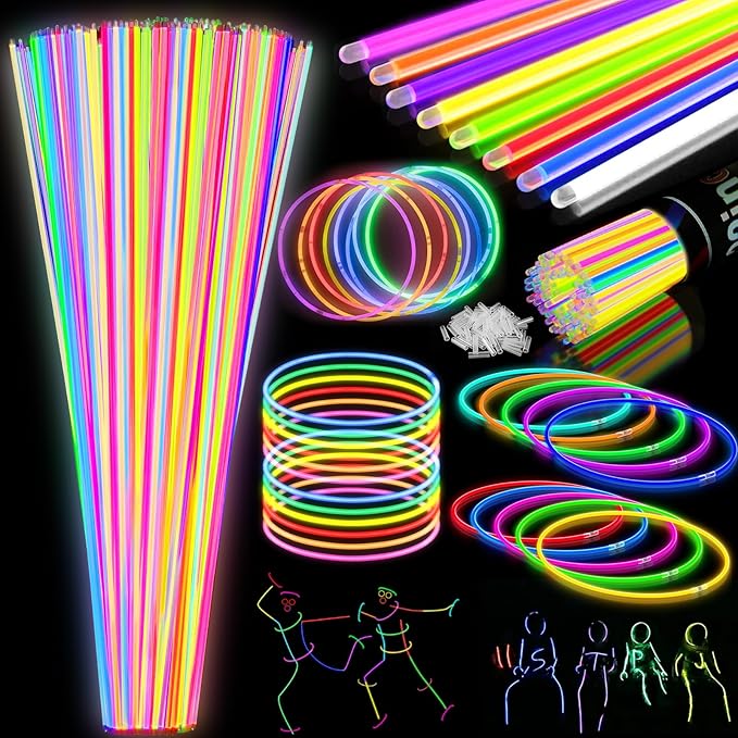 100Pcs Glow Sticks by SHQDD
