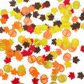 200 Pcs Fall Confetti Glitter Fall Maple Leaf Shape Autumn Thanksgiving Table by Unknown