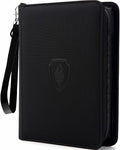 Premium 4 Pocket Zip Card Binder, Trading Card Binder by Fabmaker