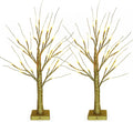 Sunnyglade 2PCS 2Ft 24 LED Birch Tree Light Fairy Tree Bonsai Tree Light Warm by Sunnyglade