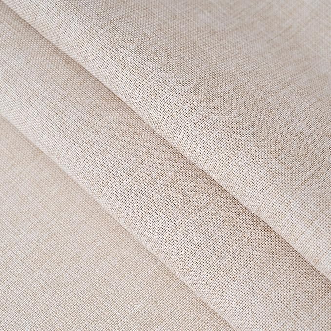 NLMUVW Linen Tablecloth Rectangle 6ft, Rustic Textured Table Cloth Water - Image 4