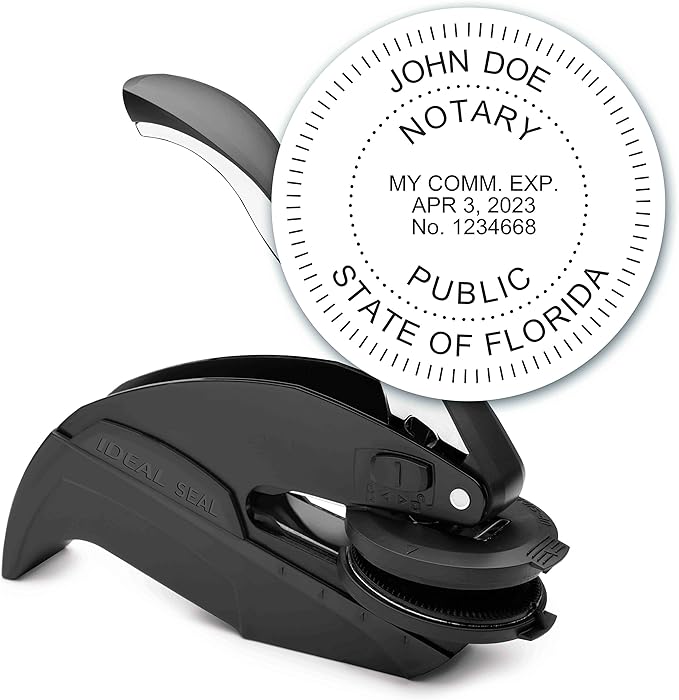 MaxMark Notary Seal Round Embosser by Maxmark