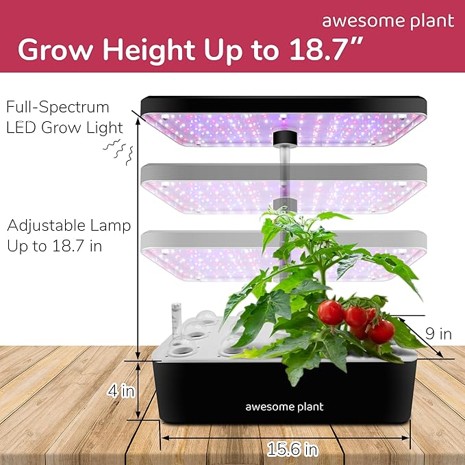 14Pro Hydroponics Growing System Kit, Large Indoor Herb Garden Kit - Image 5