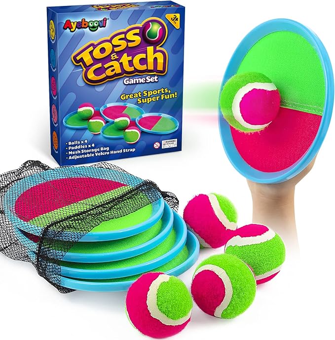 Ayeboovi Toss and Catch Ball Game Outdoor Toys by Ayeboovi