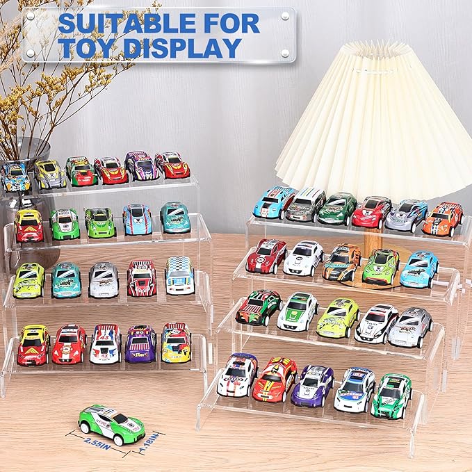 Aheroi Display Risers, Rectangular Acrylic Risers - Image 6