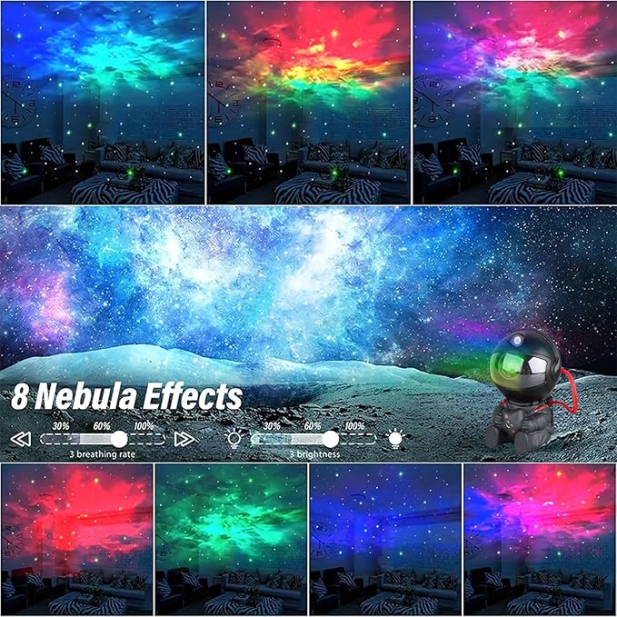 Astronaut Star Projector, Star Projector Galaxy Light - Image 2