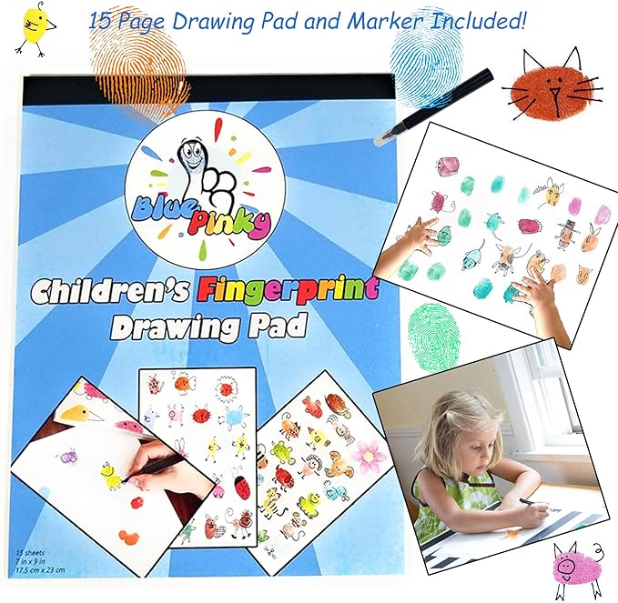 Washable Stamp Pads for Kids Arts and Crafts Jumbo Non-Toxic Ink - Image 7