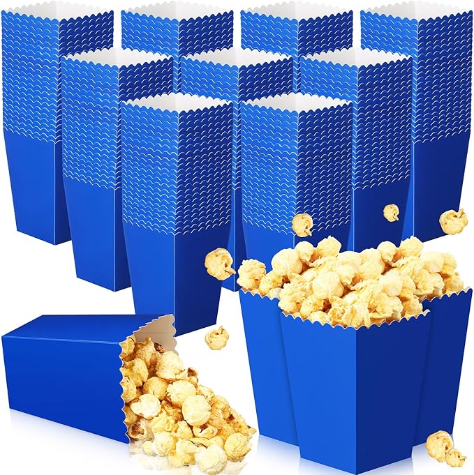 200 Pcs Popcorn Boxes Mini Paper Popcorn Box Cardboard Popcorn Container by Meanplan