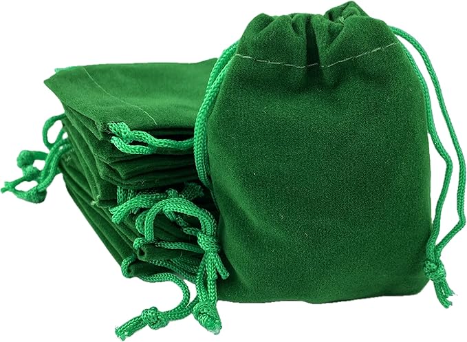 Palmhomee Pack of 48 3x4 Inch Velvet Drawstring Bags Gift Bag Velvet Pouch - Image 2