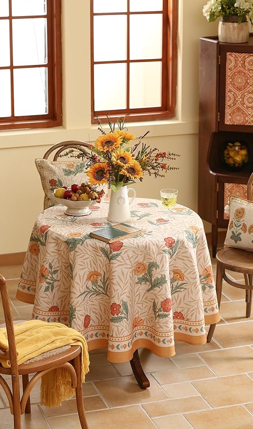 patdrea Designer French Linen Table Cloth - Image 9
