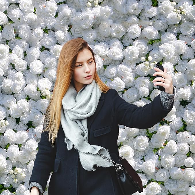 Artificial Flower Wall Panels, Gorgeous 5D Silk Luxury Floral Backdrop Decor - Image 2