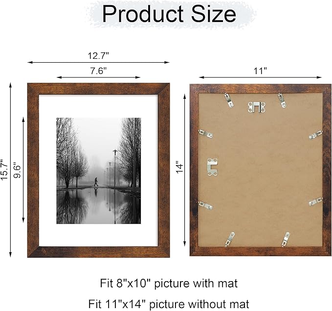 11x14 Picture Frame Set of 4 - Image 4