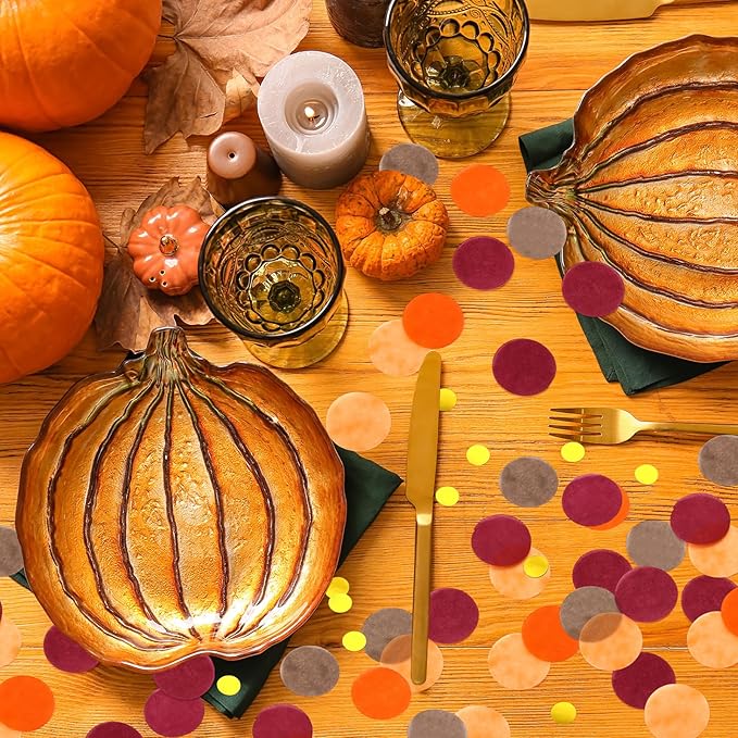 Skylety 1 Inch Thanksgiving Confetti - Image 4