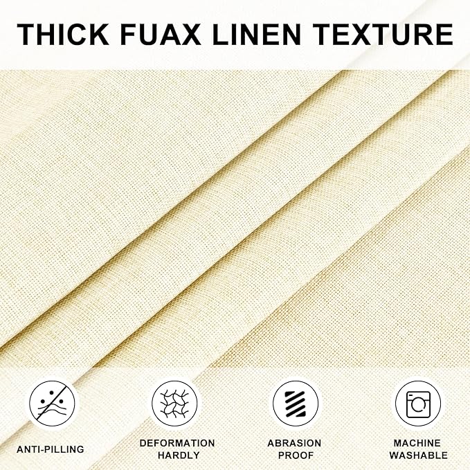 Hiasan Linen Tablecloth 45 Inch Round - Image 3