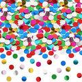 MARFOREVER Multicolor Foil Confetti, Glitter Round Confetti Rainbow Circle Dots by MARFOREVER