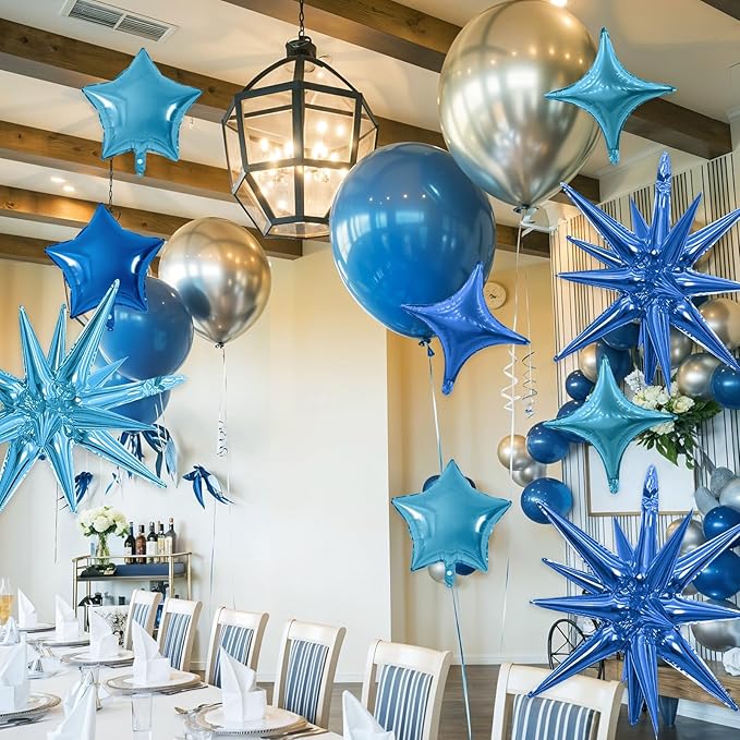 Blue Star Balloon - Image 4