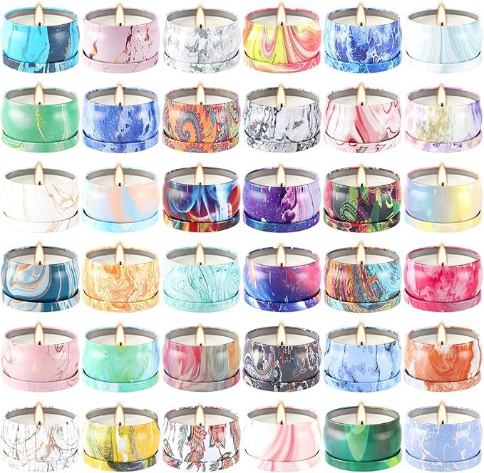 36 Pack Scented Candles Gift Set - Image 4