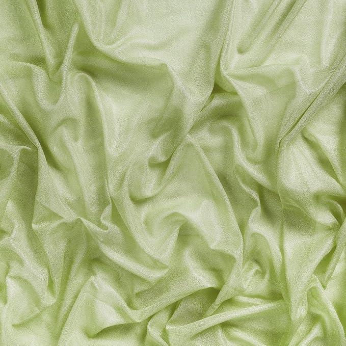 VDS Pack of 2 Panel Wedding Arch Draping Fabric Sheer Chiffon Fabric Drapery - Image 9