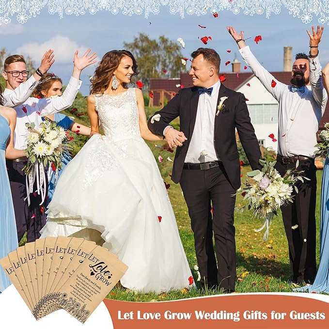 100 Sets Let Love Grow Wedding Favors - Image 7
