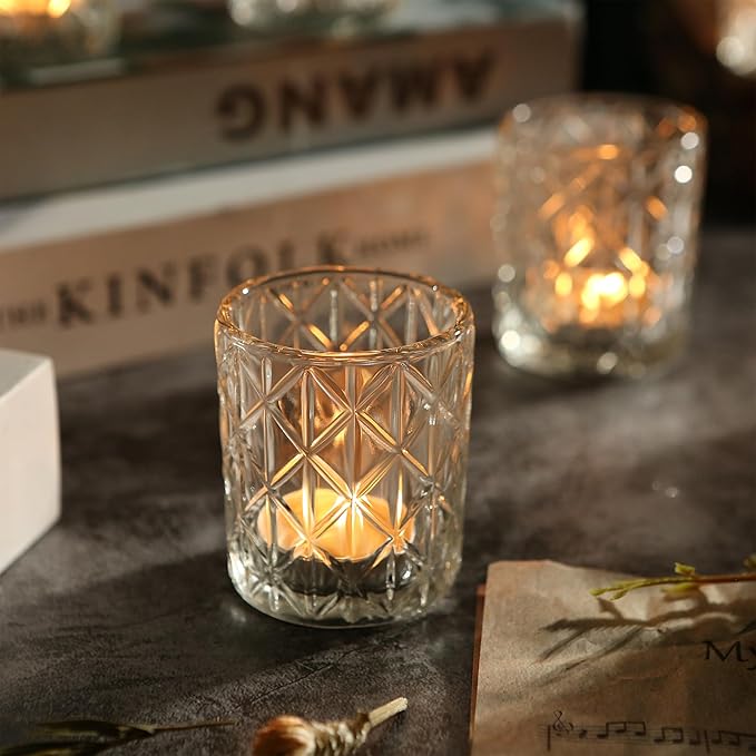24pcs Clear Votive Candle Holders 2x2.5inch - Image 6