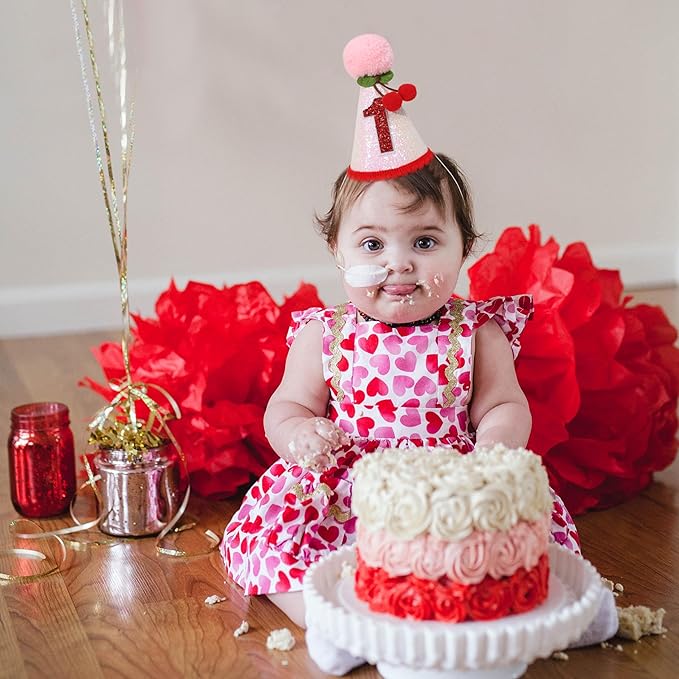 Cherry 1st Birthday Hat - Image 5