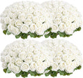 Auihiay 104pcs Roses Artificial Flower by Auihiay