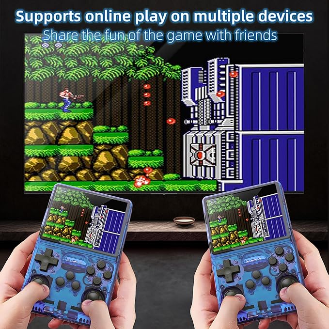 R40S PRO Retro Gaming Console, 30000+ HD Games Handheld Game Console, 3800mAh - Image 5