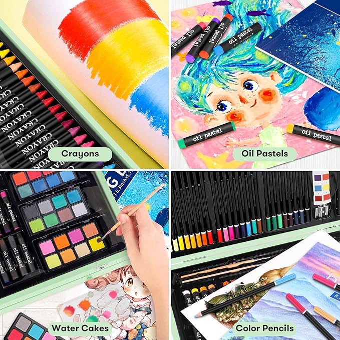 iBayam Art Supplies, 2 Sketch Pads, Creative Gift Box - Image 4