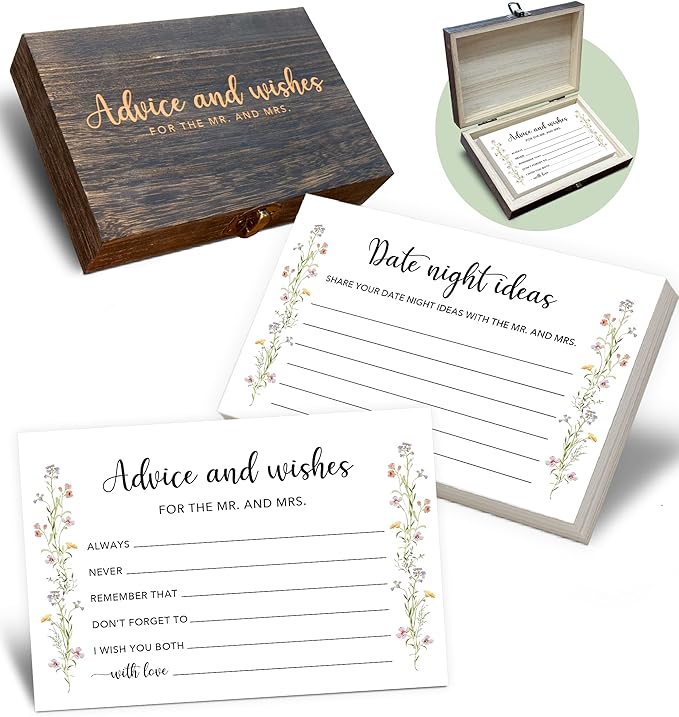 Advice and Wishes for the Mr and Mrs Box by BEZBZXDESIGN