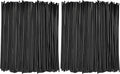 Comfy Package Black Coffee Drink Stirrers & Cocktail Straws by ComfyPackage