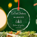 Personalized Glass Ornament 2025 by Noni