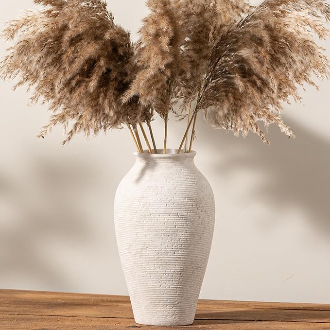 Ceramic Flower Vase Home Decor by VanseliaHome