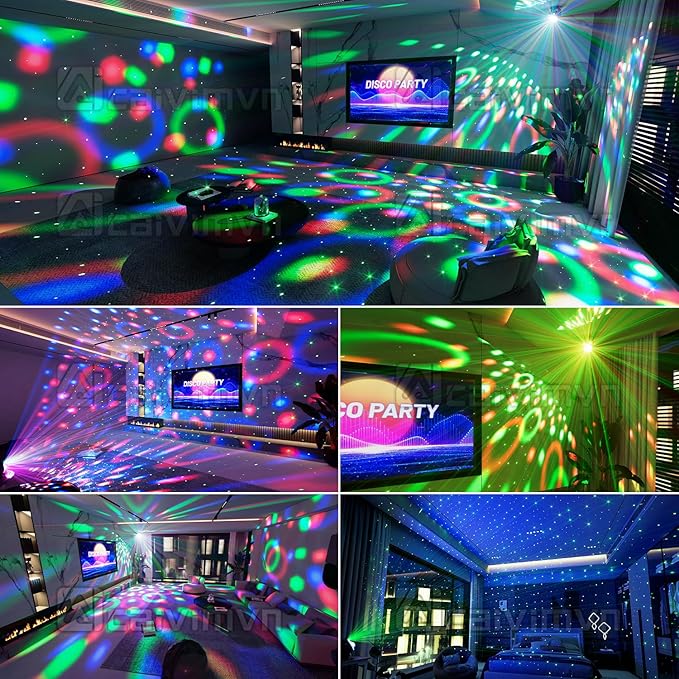 Party Lights DJ Disco Light Disco Ball Lights - Image 2