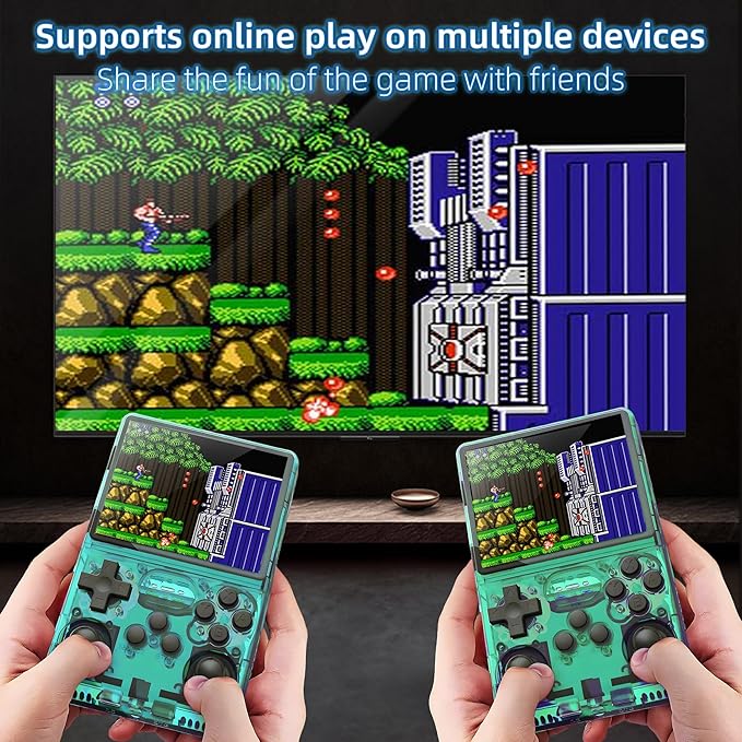 R40S PRO Retro Gaming Console, 30000+ HD Games Handheld Game Console, 3800mAh - Image 5