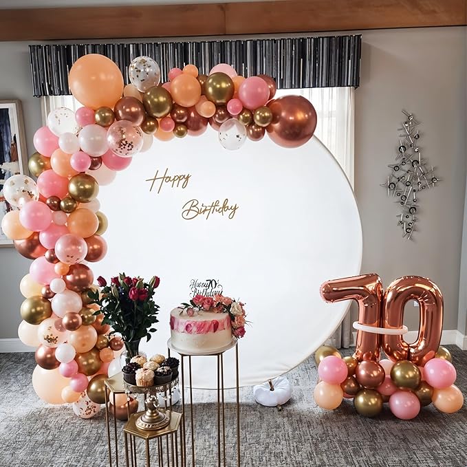 Rose Gold Balloons - Image 4