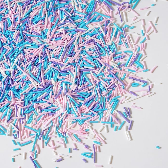 Edible Pastel Sprinkles for Cake Decorating, Jimmies Sprinkles, and Ice Cream - Image 3
