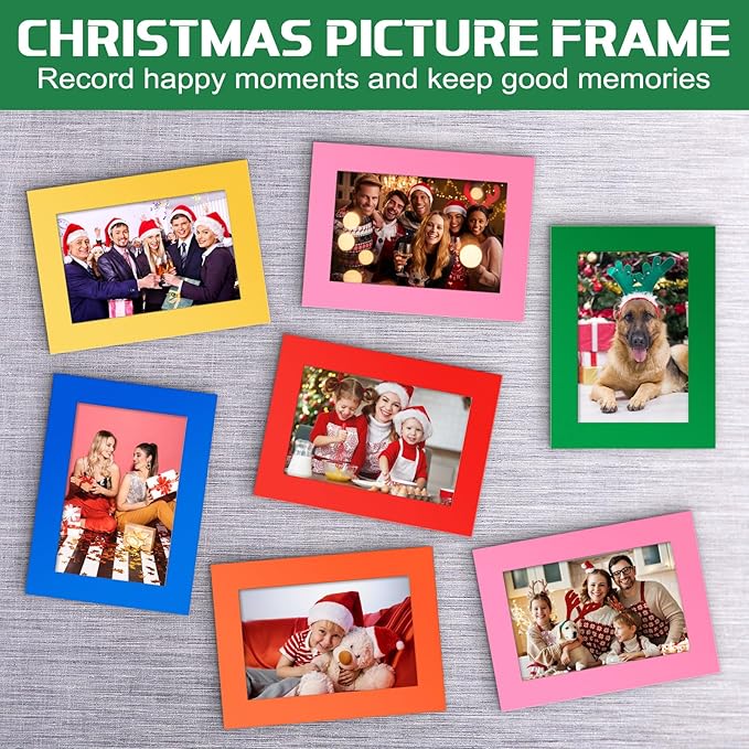 Soaoo 60 Pcs Magnetic Picture Frames Wallet Size 2.5 x 3.5 Inches Reusable - Image 6