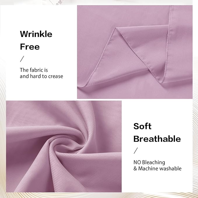 VOK Wedding Arch Draping Fabric Chiffon Fabric, 29in x 18Ft Sheer Chiffon - Image 4