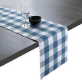 Native Fab Table Runner Buffalo Check Plaid 100% Cotton by NativeFab