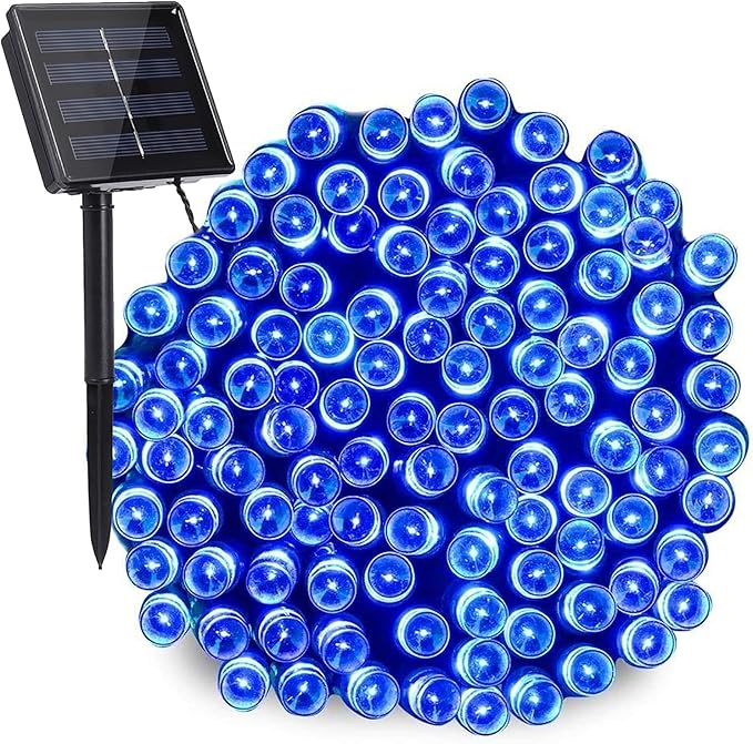 Toodour Solar Christmas Lights, 72ft 200 LED 8 Modes Outdoor Christmas String by Toodour