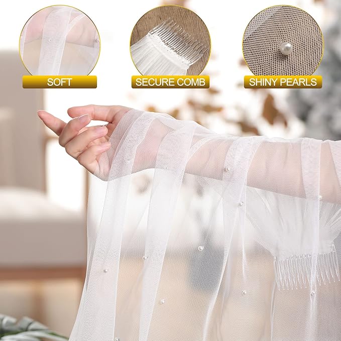 Vicenpal Bridal Bachelorette Veil - Image 4
