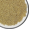 Gold Pearl Sugar Sprinkles 3.9 oz, 4mm Candy Pearls Ideal by Clonynix