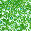 400pcs 4mm Bicone Crystal Glass Beads Loose Spacer Beads Faceted Craft Beads by LIMAOLLY