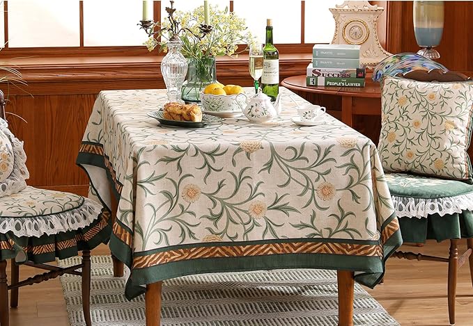 patdrea Designer French Linen Table Cloth - Image 3