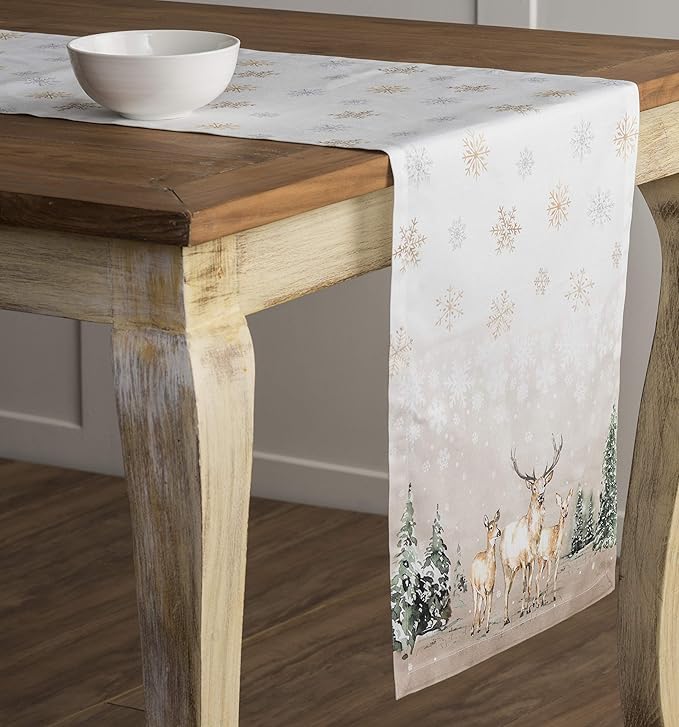 Maison d' Hermine Table Runner 100% Cotton Single Layer Table Runners 90 inches - Image 6