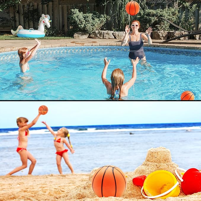 40Pcs 5" Inch Mini Basketball Balls Bulk Small Basketball Set - Image 6