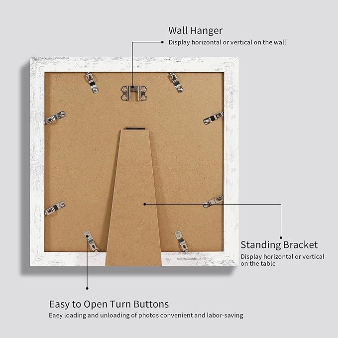 10x10 Picture Frame Set of 4 - Image 5